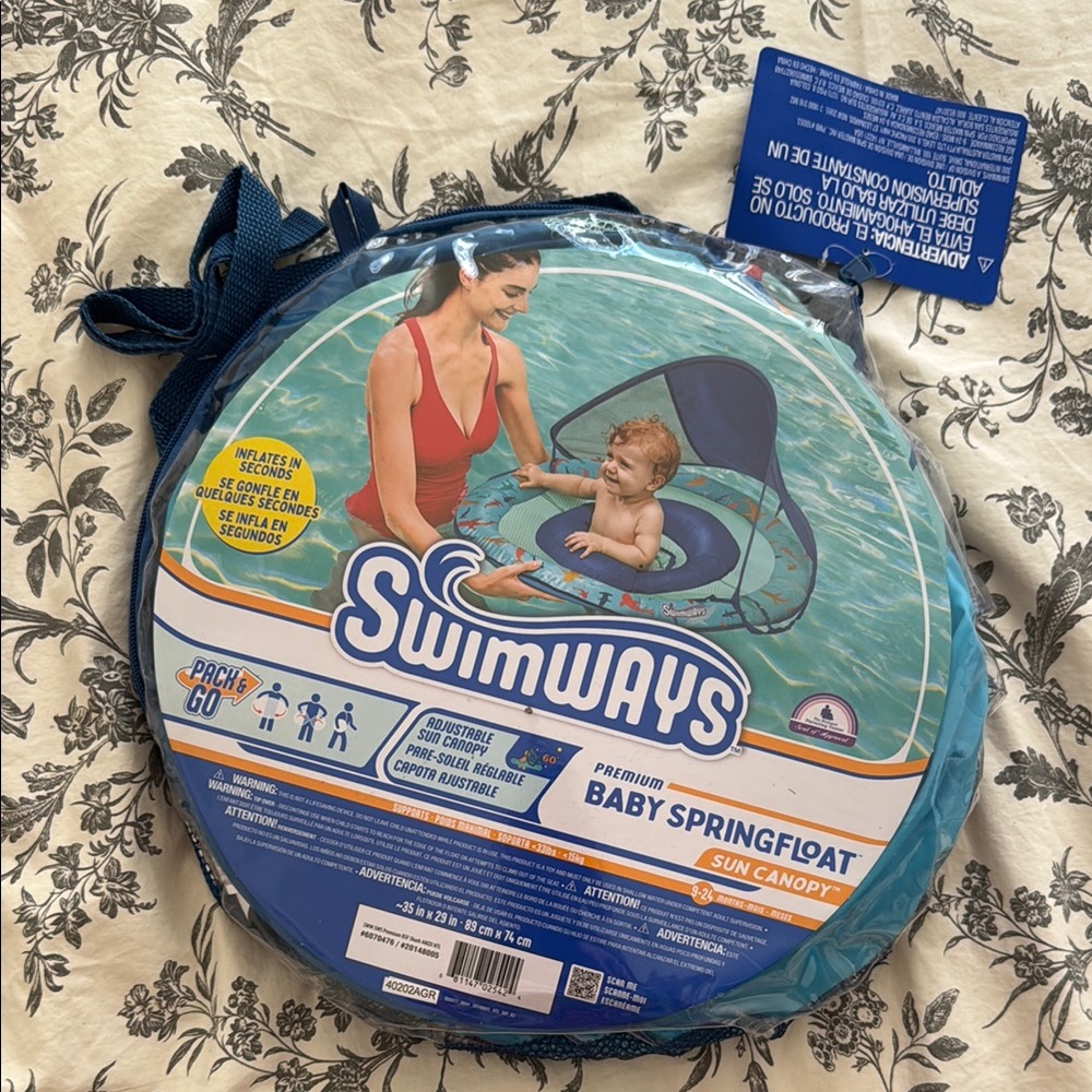 SwimWays Baby Spring Float Sun Canopy
